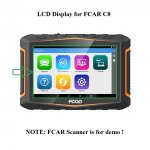 LCD Screen Display Replacement for FCAR C8 C8-W C8-M Scan Tool